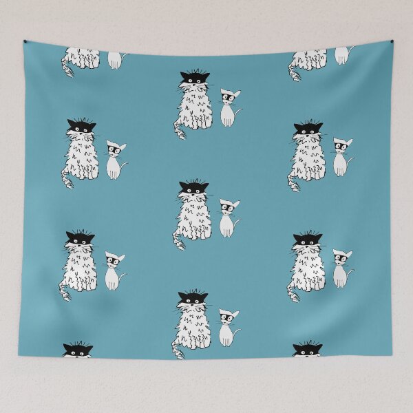 Item preview, Cat superheroes designed and sold by SaryandSaff.