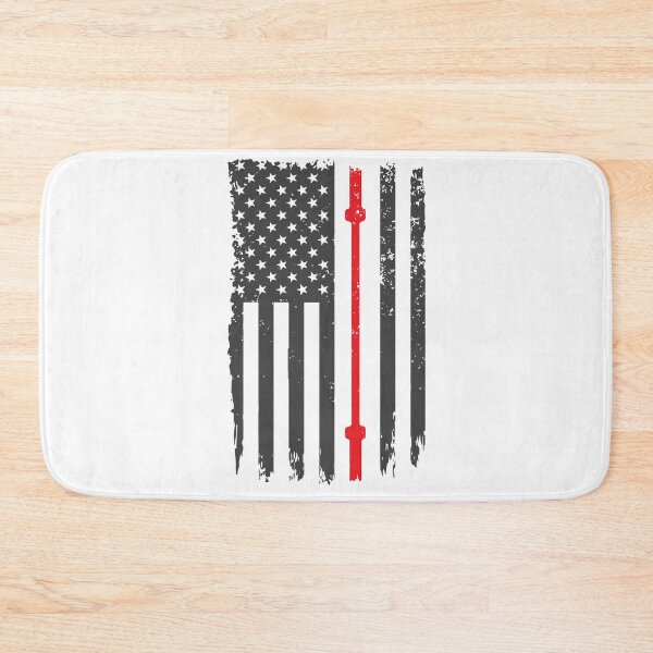 Item preview, American Flag Gym Barbell Sports Athletic Patriotic Design designed and sold by Princeps-.