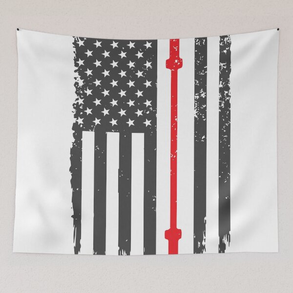 Item preview, American Flag Gym Barbell Sports Athletic Patriotic Design designed and sold by Princeps-.