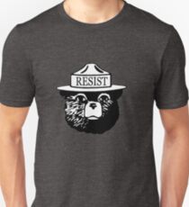Smokey resist national park tee shirt Unisex T-Shirt