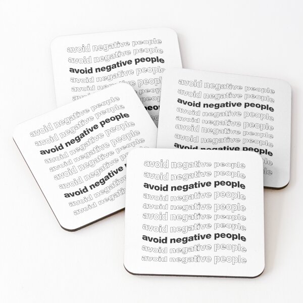 Item preview, Avoid Negative People    designed and sold by QuriousShopp.