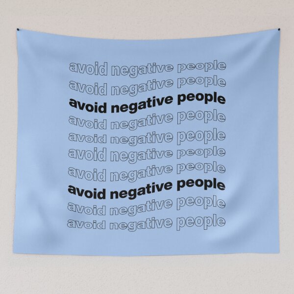 Item preview, Avoid Negative People    designed and sold by QuriousShopp.