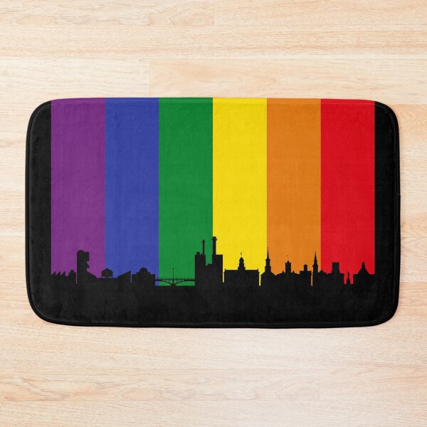 Artikelvorschau, Iowa City Iowa Skyline entworfen und verkauft von ArtPrints.