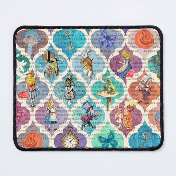 Item preview, Wonderland Collage Pattern - Vivid  designed and sold by maryedenoa.