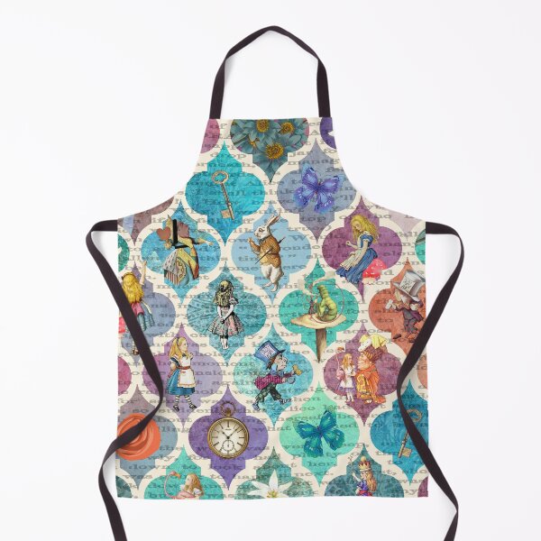 Item preview, Wonderland Collage Pattern - Vivid designed and sold by maryedenoa.