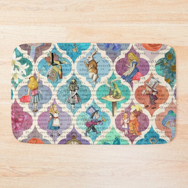 Item preview, Wonderland Collage Pattern - Vivid  designed and sold by maryedenoa.