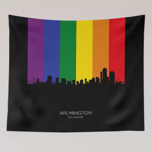Artikelvorschau, Wilmington Delaware Skyline entworfen und verkauft von ArtPrints.