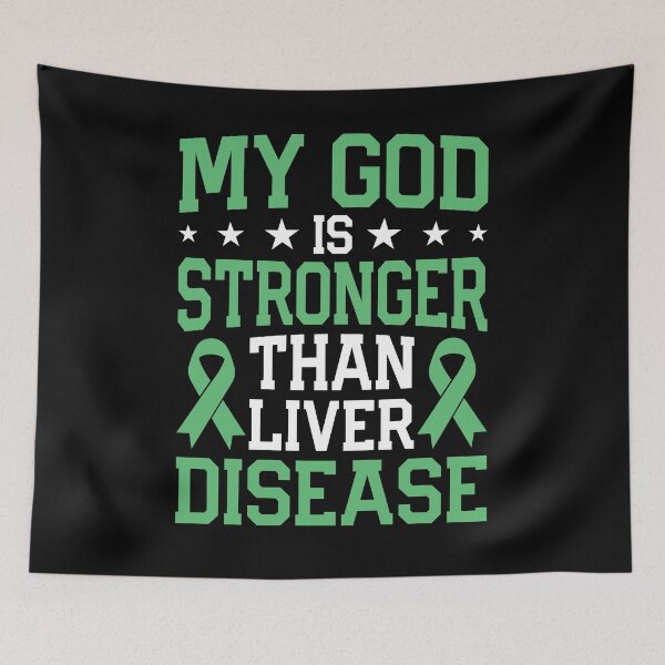 Item preview, My God Is Stronger Than Liver Disease Shirt, Green Ribbon Awareness Shirt, Cirrhosis Patient Shirt, Liver Disease Fighter Tee, Liver Surgery designed and sold by aymob.