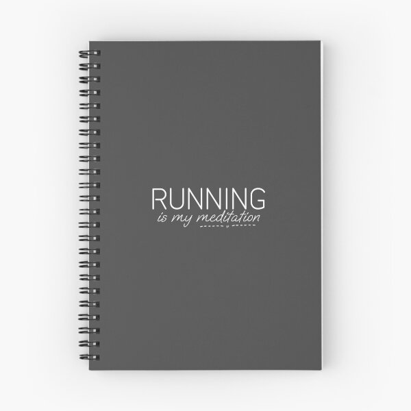 Item preview, Running is my meditation designed and sold by Minimalist Quotes and Sayings.