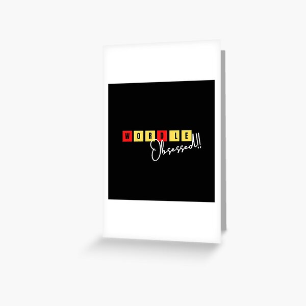 Vista previa del artículo con la obra «obsesionado con las palabras», diseñado y vendido por Kikruw.