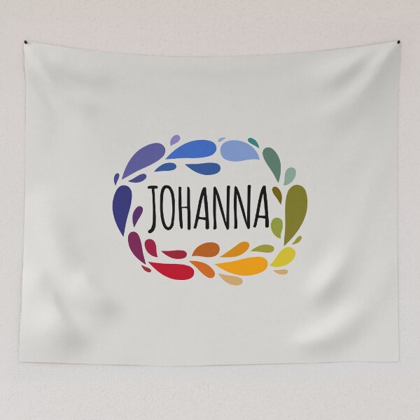 Item preview, Johanna Name Cute Colorful Gift Named Johanna designed and sold by kindxinn.