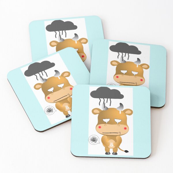Item preview, Ox Buddy in a very bad mood    designed and sold by ClotheDS.