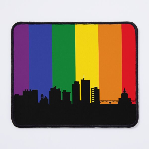 Item preview, Cedar Rapids Iowa Skyline designed and sold by ArtPrints.