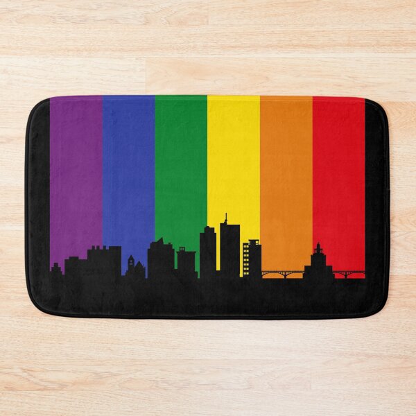 Item preview, Cedar Rapids Iowa Skyline designed and sold by ArtPrints.