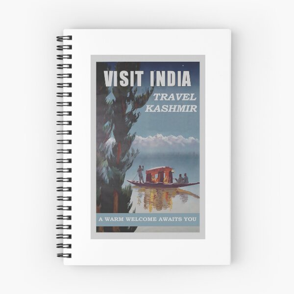 Item preview, Vintage Travel Poster Kashmir India designed and sold by GaalArt.