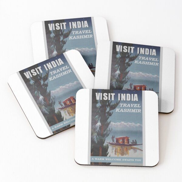 Item preview, Vintage Travel Poster Kashmir India designed and sold by GaalArt.