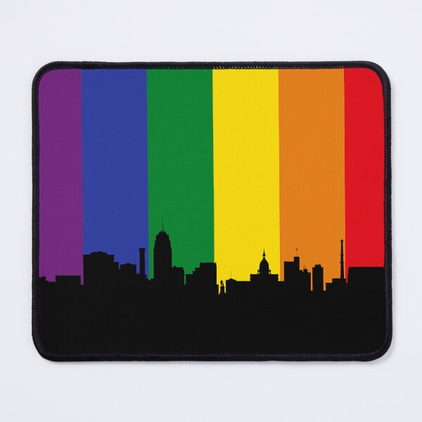 Item preview, Lansing Michigan Skyline designed and sold by ArtPrints.