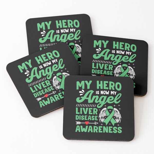 Item preview, My Hero Is Now My Angel Shirt, Liver Disease Awareness Shirt, Liver Disease Gift, Cirrhosis Awareness Shirt, Liver Disease Fighter Shirt designed and sold by aymob.
