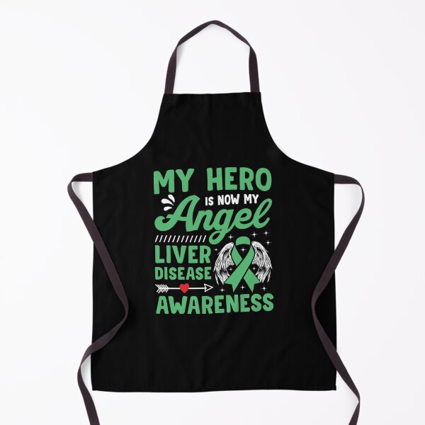 Item preview, My Hero Is Now My Angel Shirt, Liver Disease Awareness Shirt, Liver Disease Gift, Cirrhosis Awareness Shirt, Liver Disease Fighter Shirt designed and sold by aymob.
