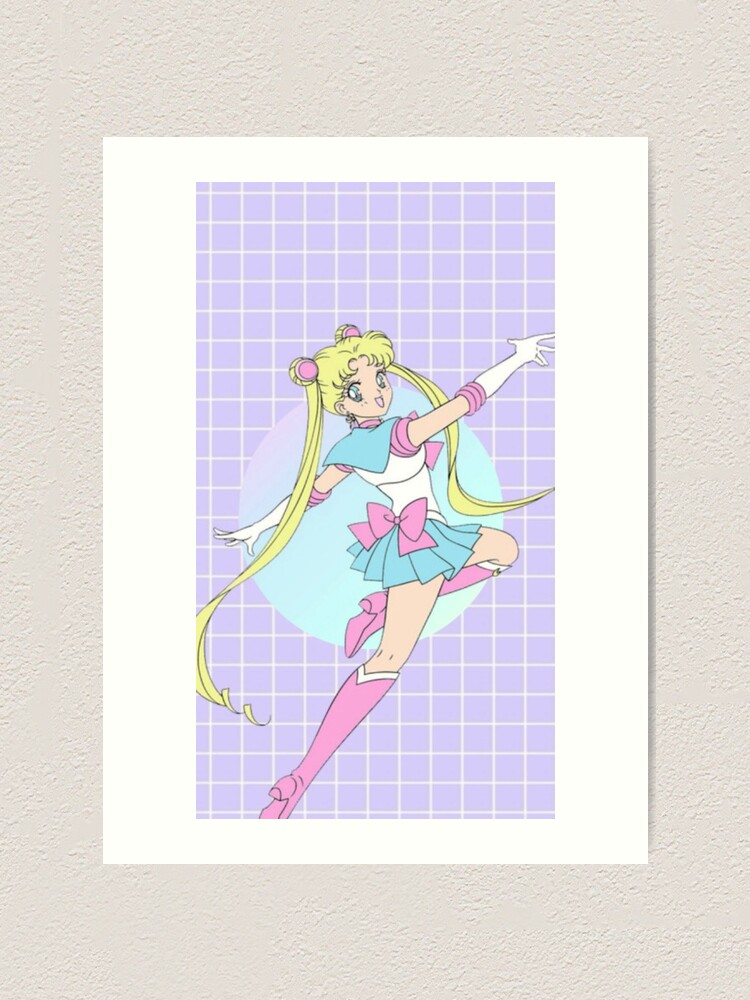 Sailor Moon Aesthetic Art Print By Arealprincess Redbubble Sailor Moon Aesthetic Art Print By Arealprincess Redbubble