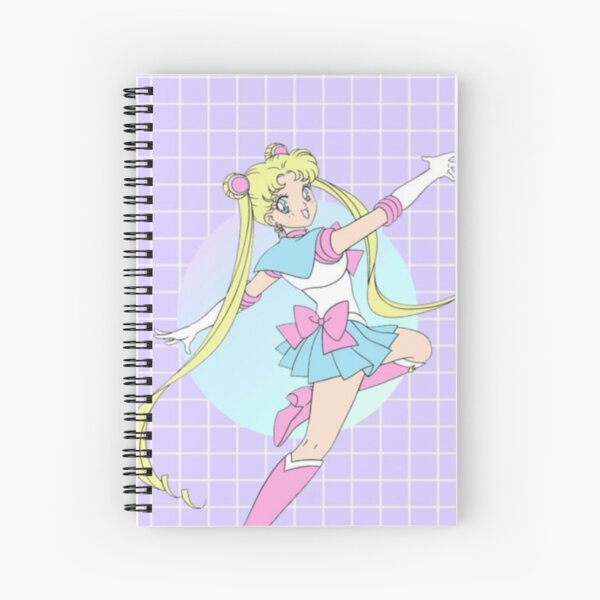 Sailor Moon Aesthetic Spiral Notebook