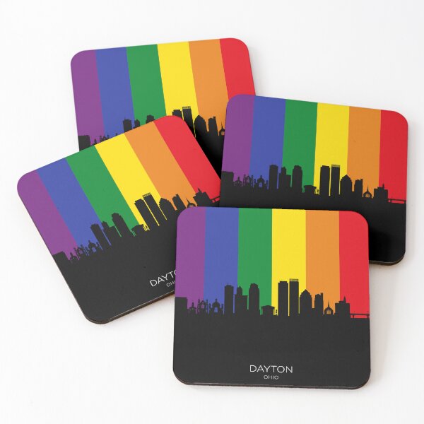 Artikelvorschau, Dayton Ohio Skyline entworfen und verkauft von ArtPrints.