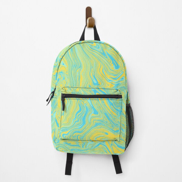 Item preview, Yellow and Blue Liquid Swirl designed and sold by Saanis.