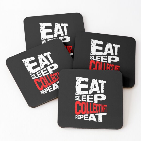 Item preview, eat sleep collect nft repeat designed and sold by Grafik0.