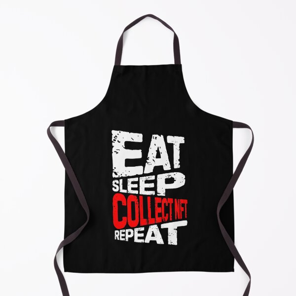 Item preview, eat sleep collect nft repeat designed and sold by Grafik0.