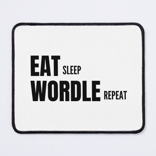 Item preview, Eat sleep wordle repeat designed and sold by Kikruw.