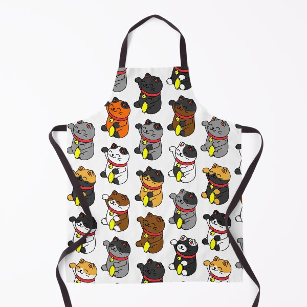 Item preview, Japanese Cat - Maneki Neko - Lucky Cat Pattern designed and sold by RiciPaneto.