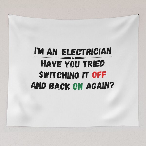 Item preview, Have you tried switching it off and on again? designed and sold by RichTeeDesigns.