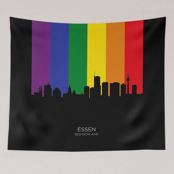 Item preview, Essen Germany Skyline designed and sold by ArtPrints.