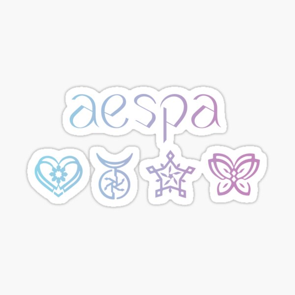 aespa symbols Sticker