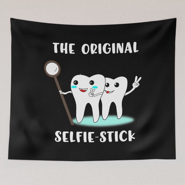 Item preview, The Original Selfie Stick Dentist Gift designed and sold by norwoodcarney.