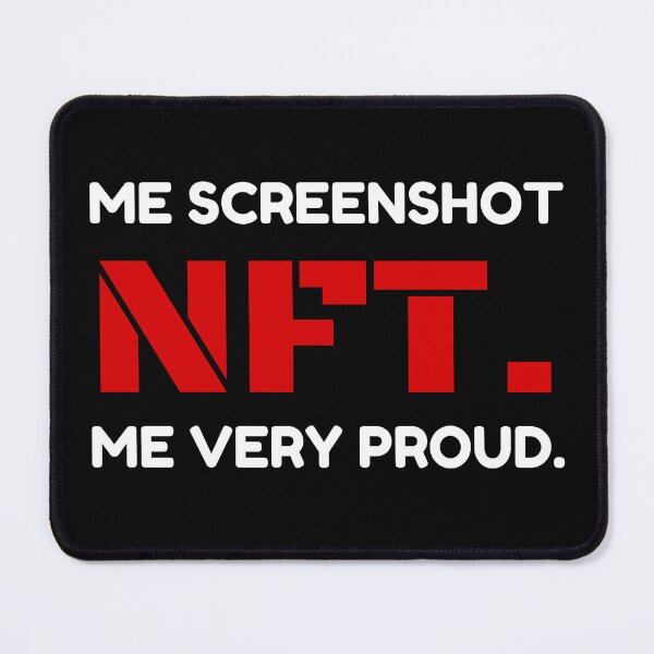 Item preview, Screenshot NFT (caveman style lingo) designed and sold by Endeavour-Tees.