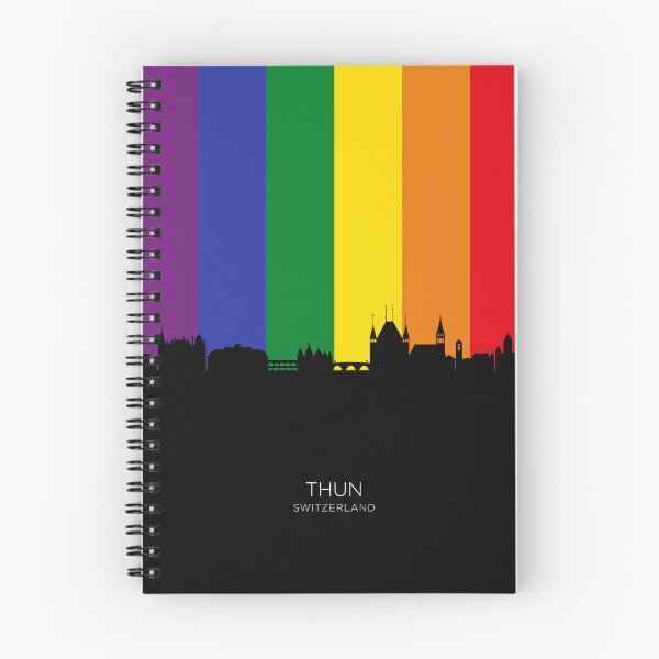 Item preview, Thun Switzerland Skyline designed and sold by ArtPrints.