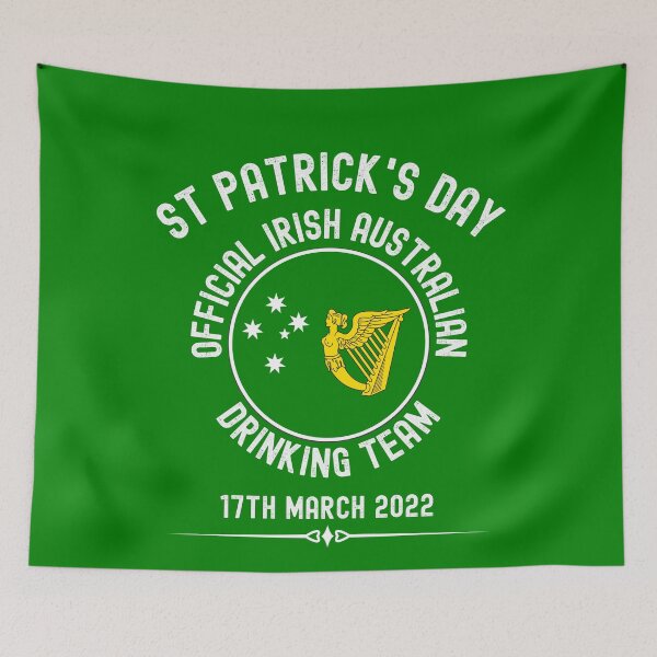 Item preview, Irish Australian Drinking Team designed and sold by Fecking-Merch.
