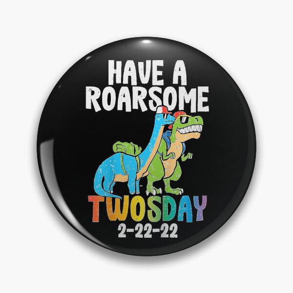 Item preview, Kids Have A Roarsome Twosday 2-22-22 Dinos Twos Day 2022 Boy Kids designed and sold by YnseShoop.