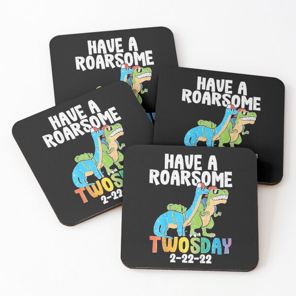 Item preview, Kids Have A Roarsome Twosday 2-22-22 Dinos Twos Day 2022 Boy Kids designed and sold by YnseShoop.