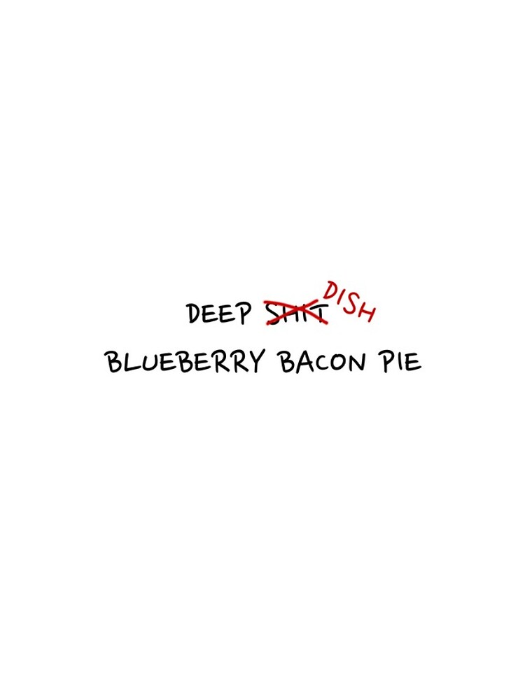 Deep Dish Blueberry Bacon by roxiefart