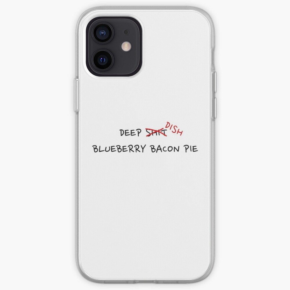 Deep Dish Blueberry Bacon iPhone Case & Cover