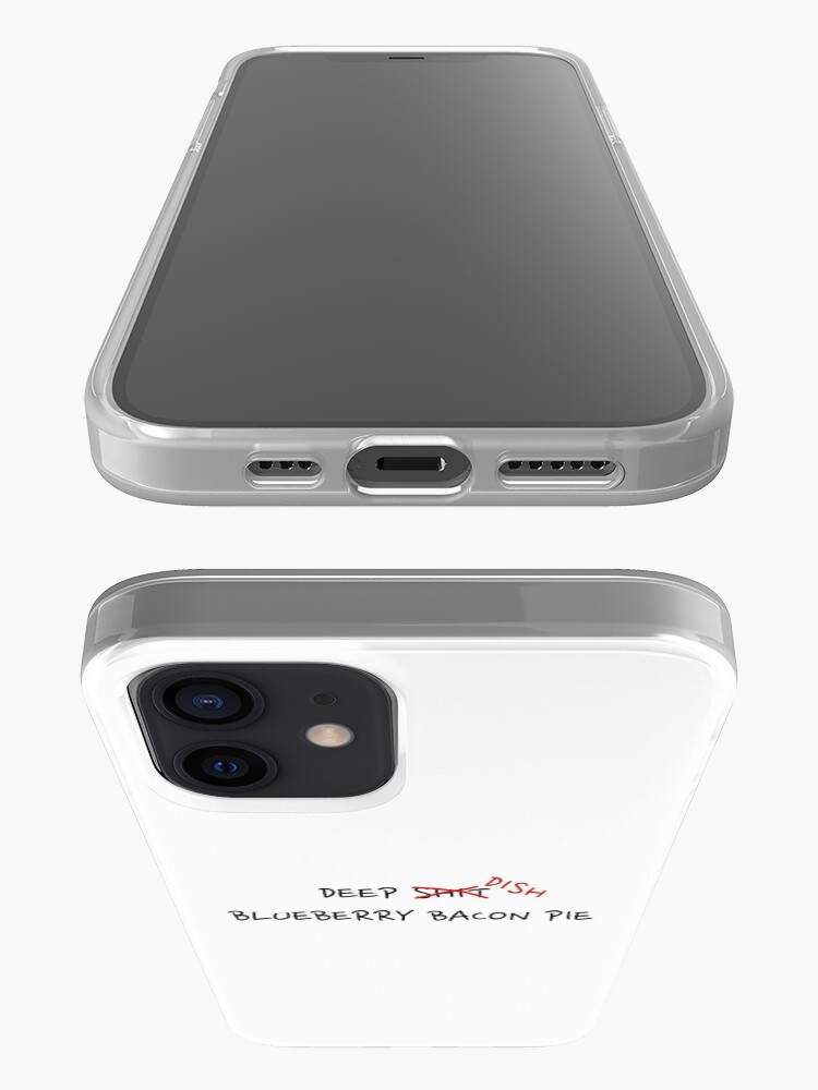 Alternate view of Deep Dish Blueberry Bacon iPhone Case & Cover