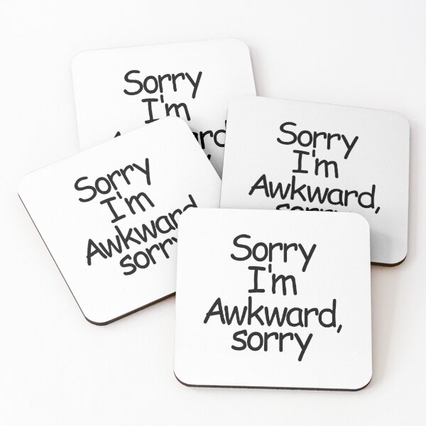 Item preview, sorry i'm awkward designed and sold by justplainwords.