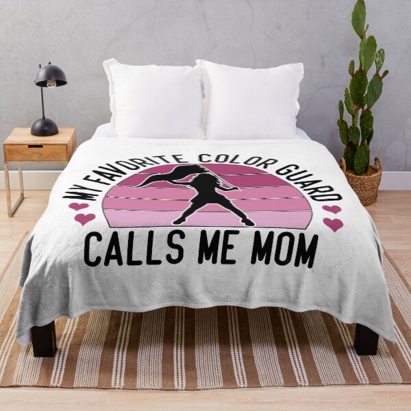 Item preview, My Favorite Color Guard Calls Me Mom , Funny Vintage Color Guard designed and sold by SaliDesigner.