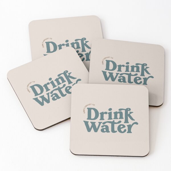Item preview, don’t forget to drink water sticker ! designed and sold by adeline galo.