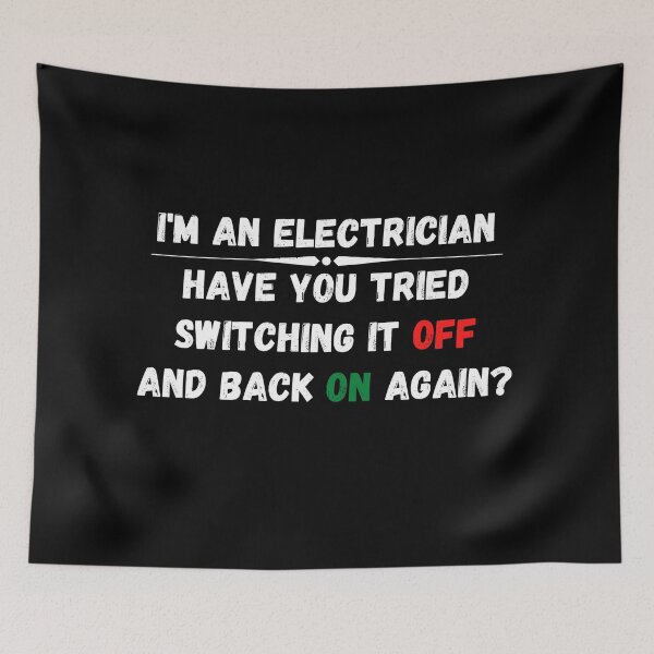 Item preview, Have you tried switching it off and on again? designed and sold by RichTeeDesigns.