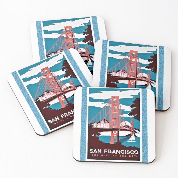 Item preview, Vintage Travel Poster San Francisco designed and sold by GaalArt.