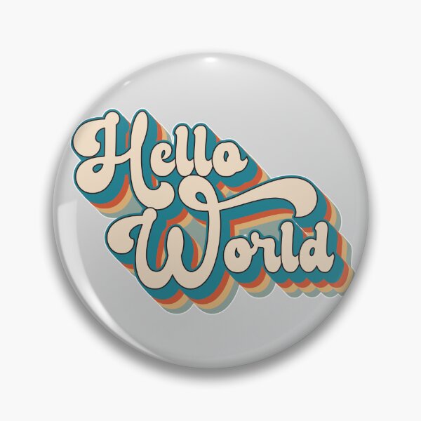 Artikelvorschau, Hallo Welt entworfen und verkauft von Rhu Creations.