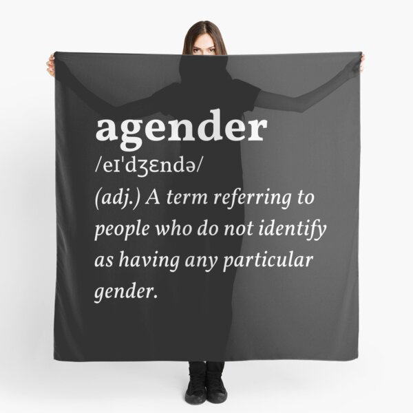 Non Binary Definition Scarves For Sale Redbubble